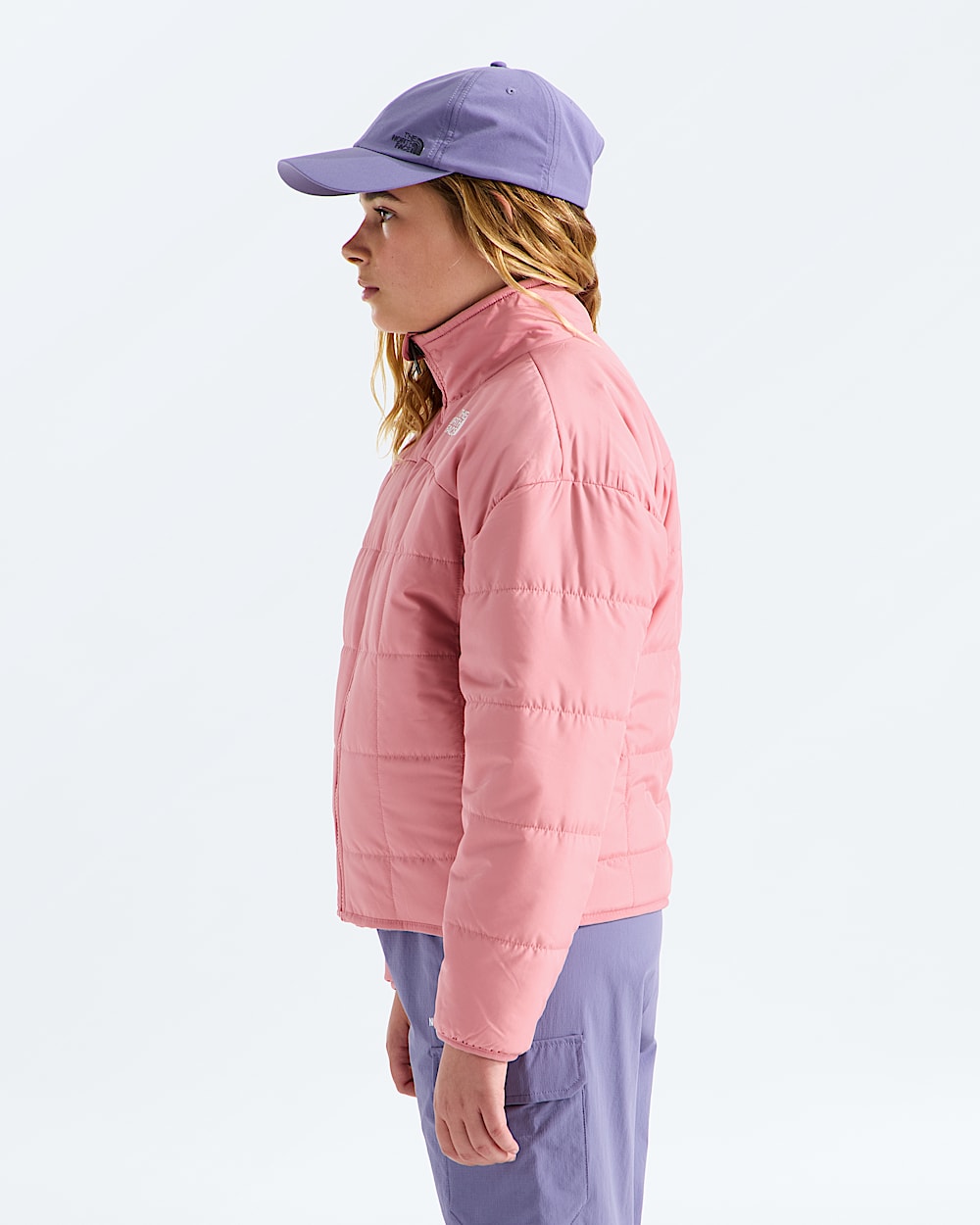 Girls Reversible Shasta FullZip Jacket TNF MODEL34