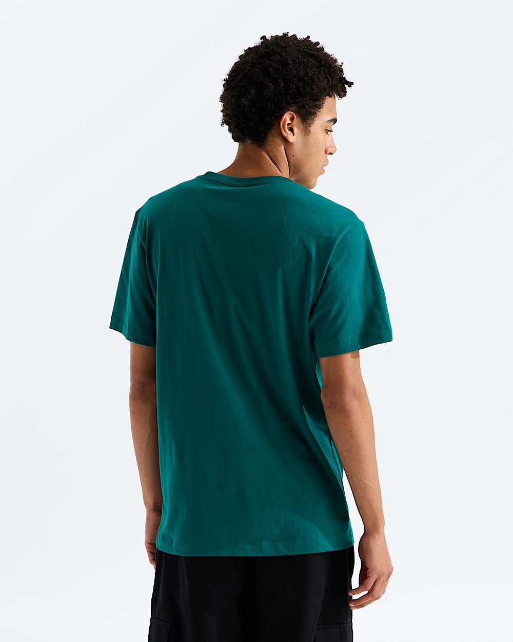 Mens Evolution Simple Dome Regular ShortSleeve Tee TNF BACK