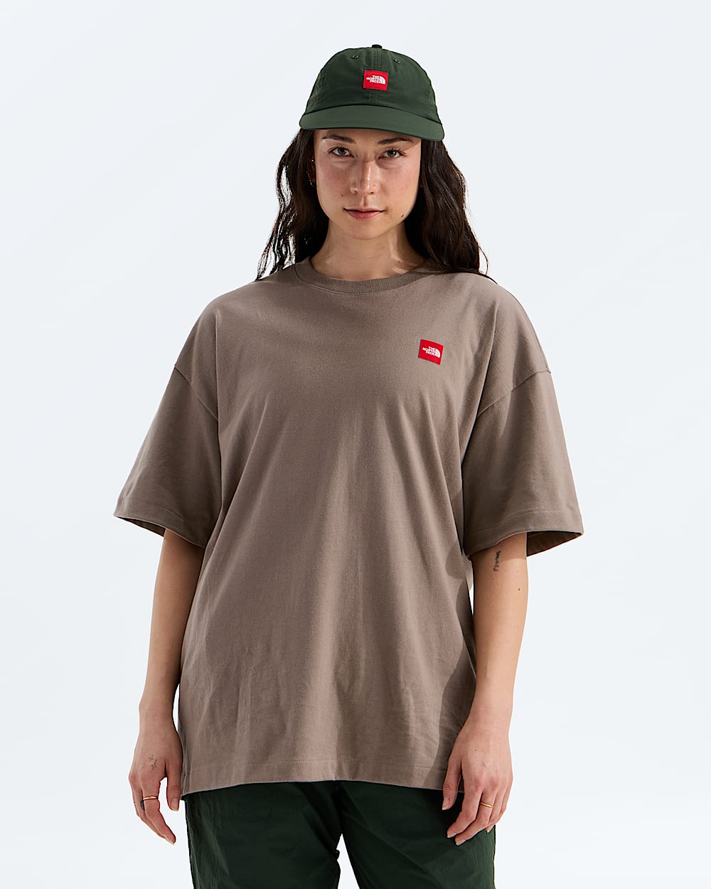 Mens TNF Red Box ShortSleeve Tee TNF ALT1