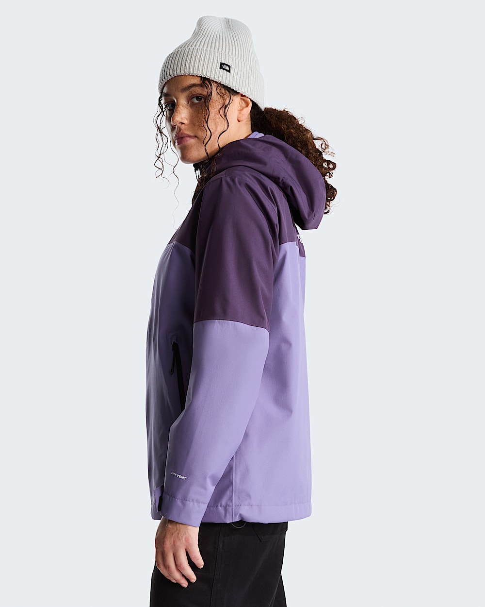 Womens DRYVENT ZipIn Jacket TNF MODEL34