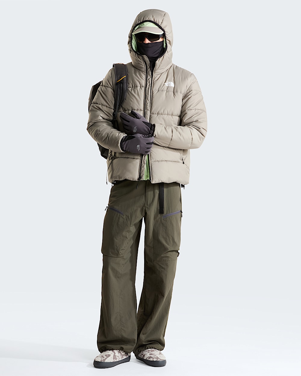 Mens NSE Hooded Mask Jacket TNF HERO2