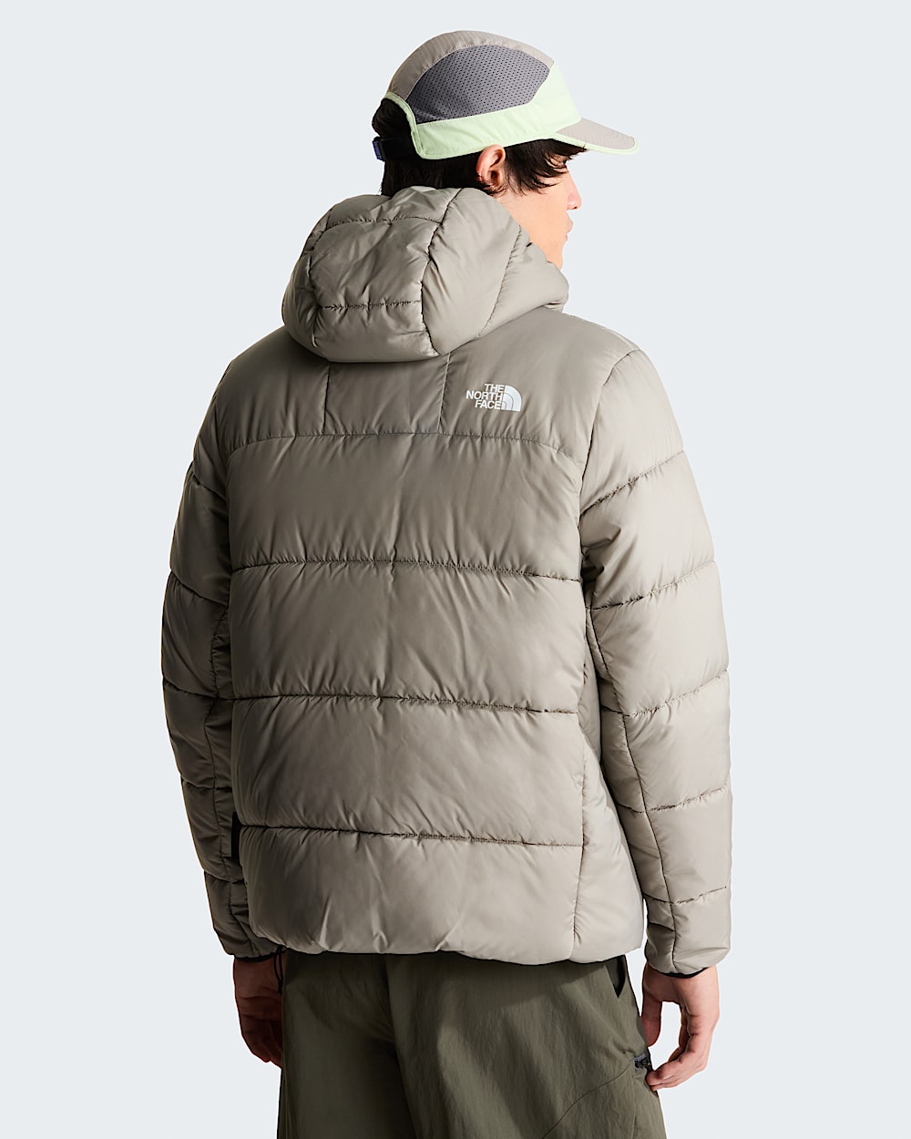 Mens NSE Hooded Mask Jacket TNF BACK