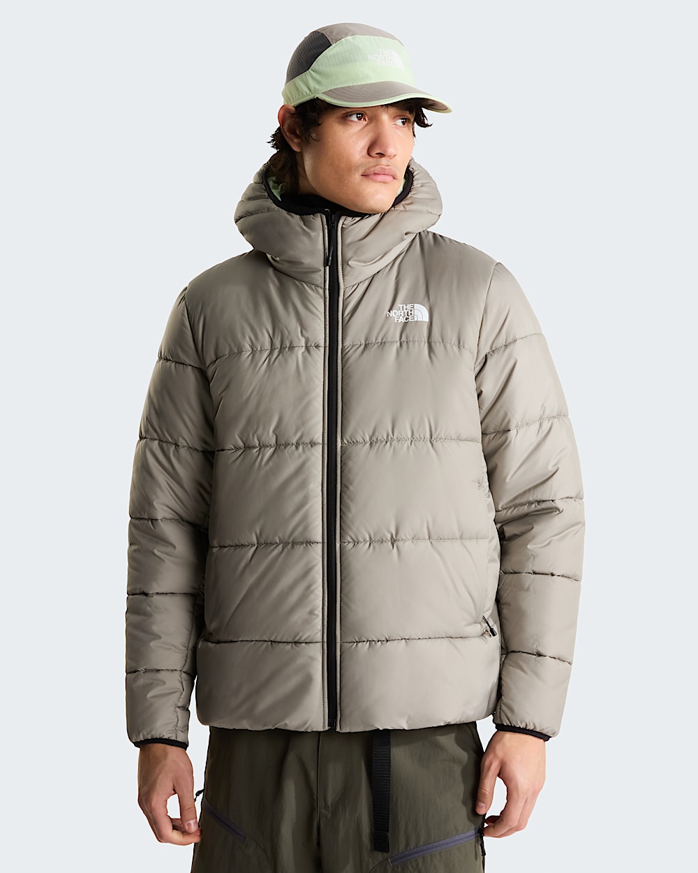 Mens NSE Hooded Mask Jacket TNF Main