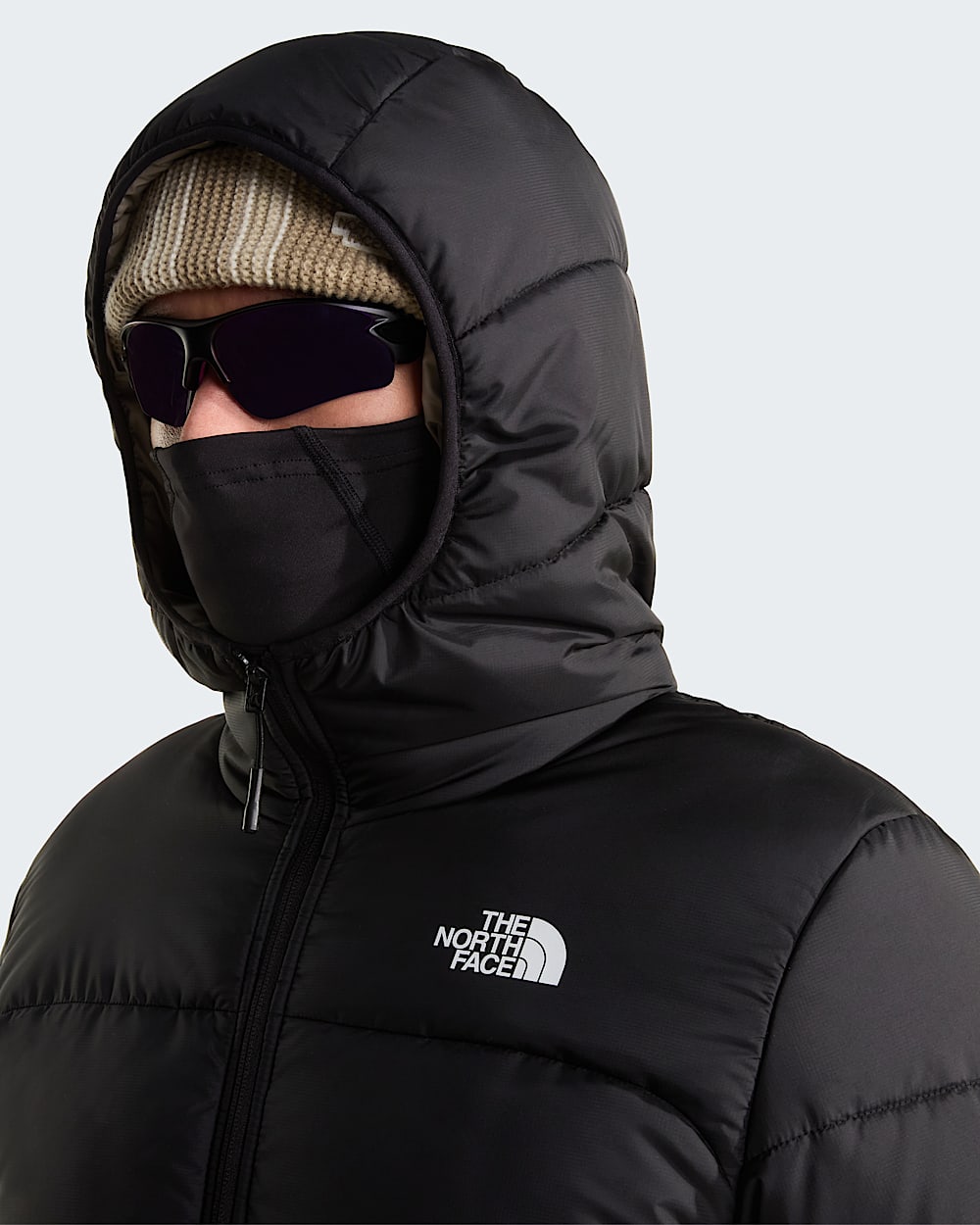 Mens NSE Hooded Mask Jacket TNF ALT1