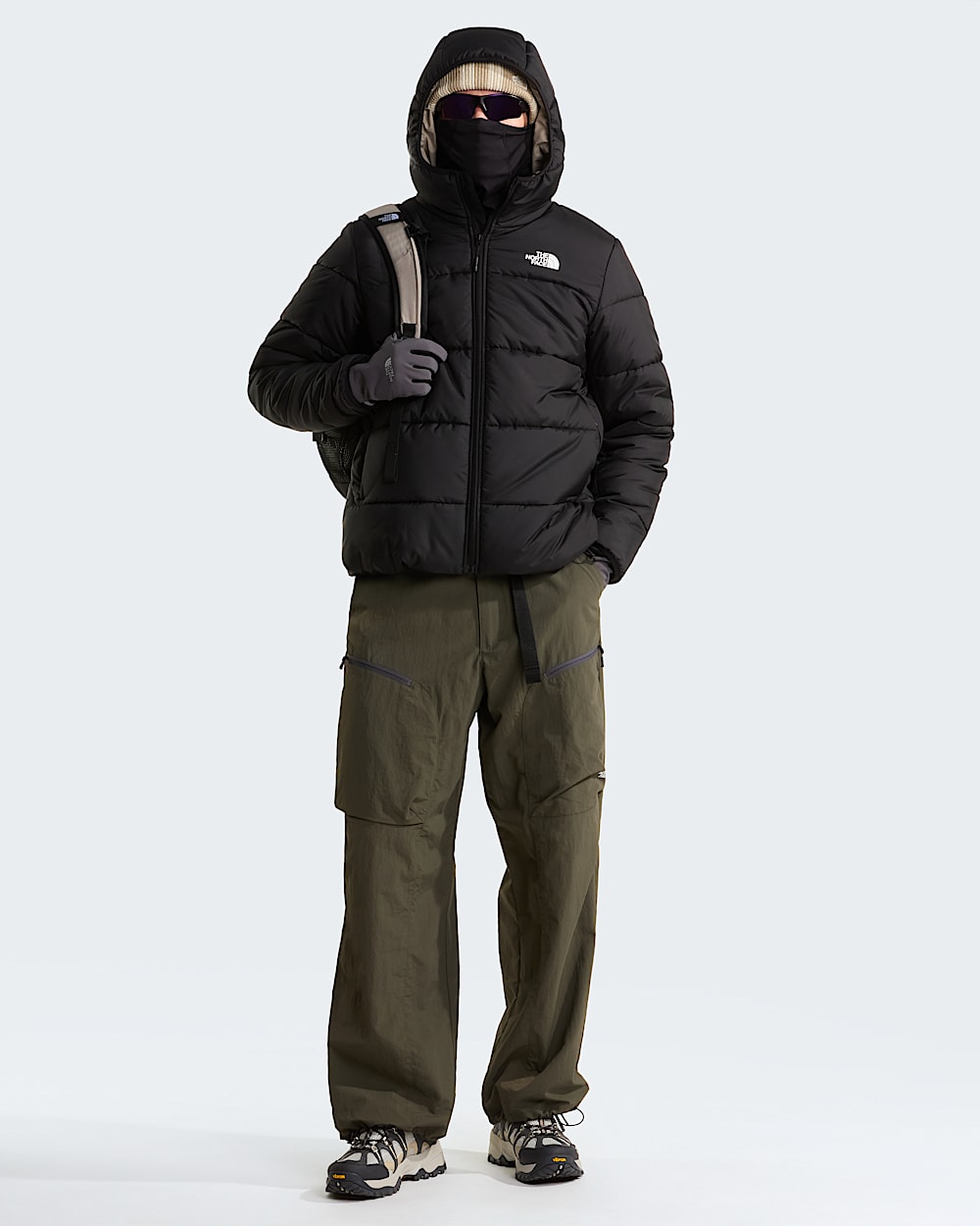 Mens NSE Hooded Mask Jacket TNF HERO2