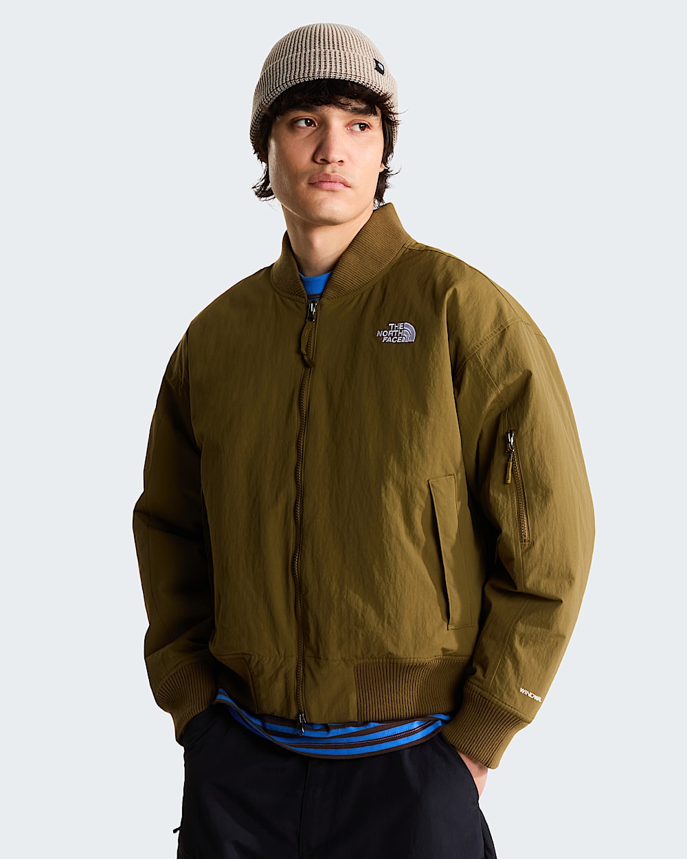 Mens TNF Energy Bomber Jacket TNF HERO
