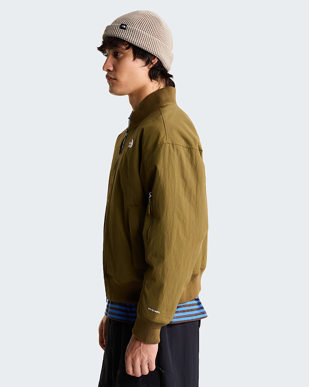 Mens TNF Energy Bomber Jacket TNF MODEL34