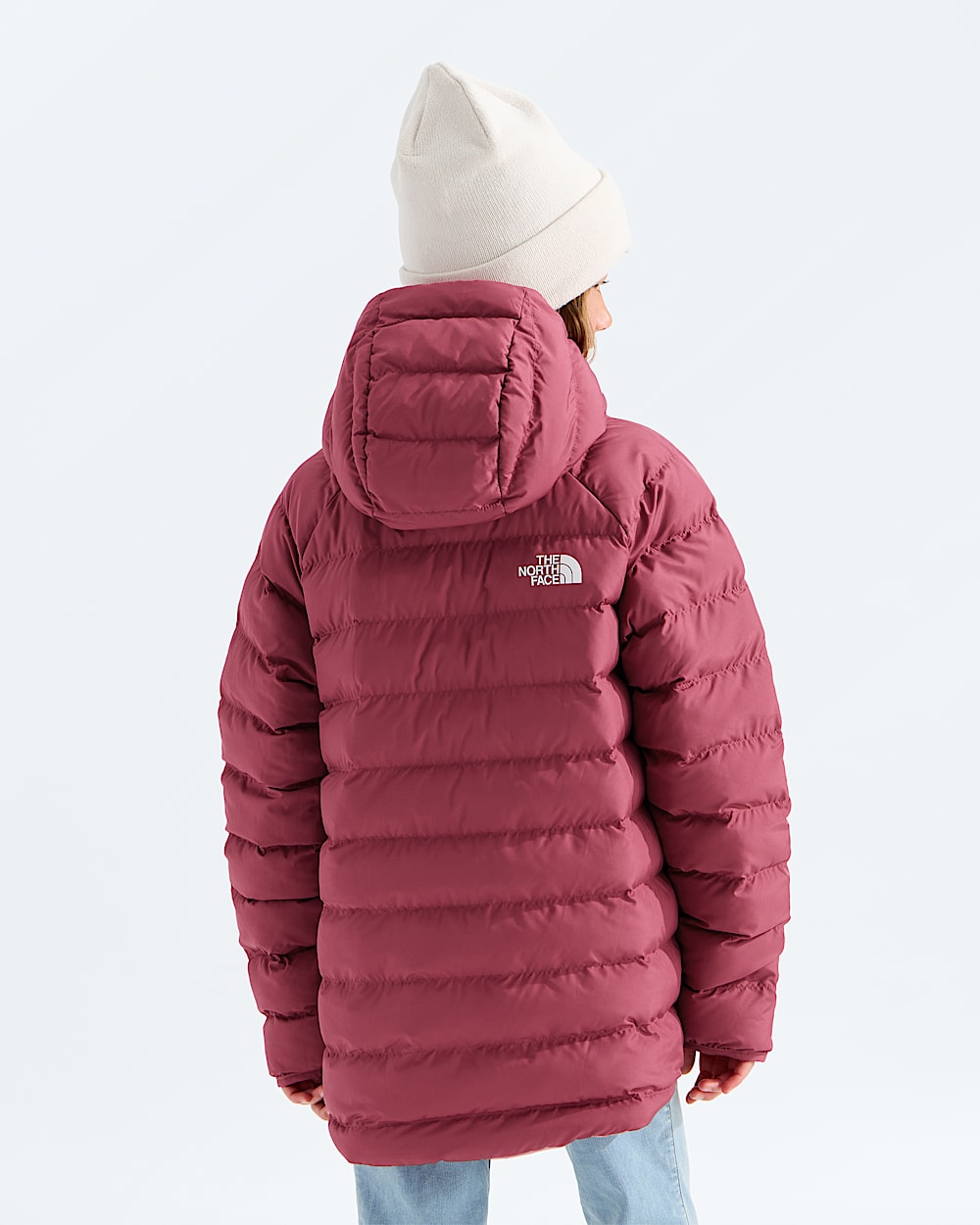 Girls Reversible Perrito Hooded Jacket TNF BACK