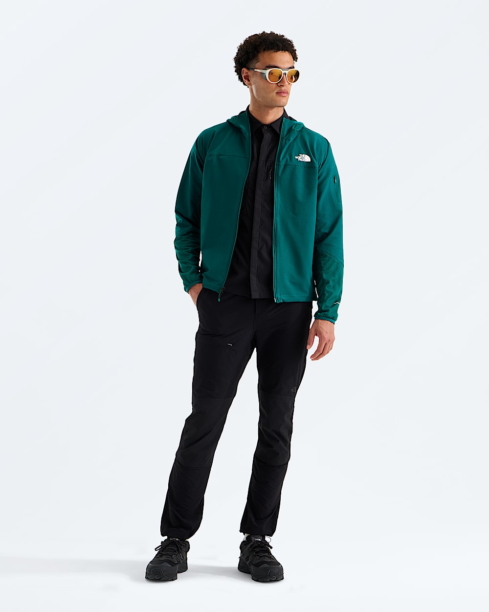 Mens Tek Approach FUTUREFLEECE Hooded Jacket TNF HERO2