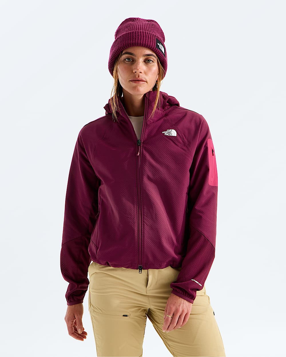 Womens Tek Approach FUTUREFLEECE Hooded Jacket TNF Main