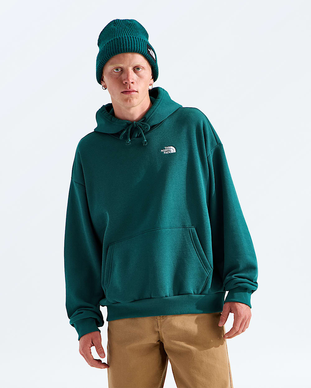 Mens Evolution Simple Dome Oversize Hoodie TNF Main