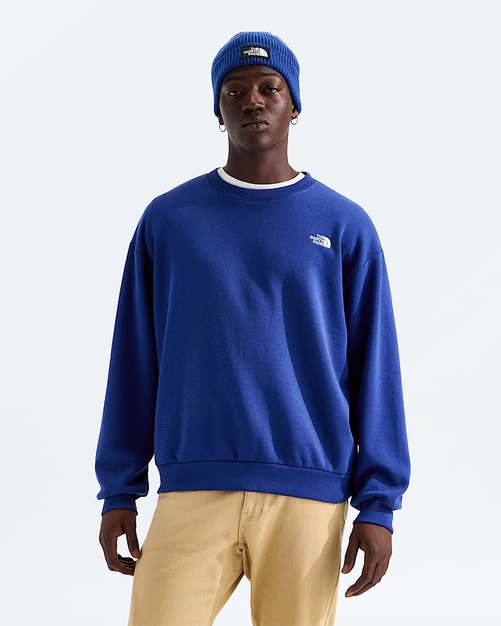 Mens Evolution Simple Dome Oversize Crew TNF Main