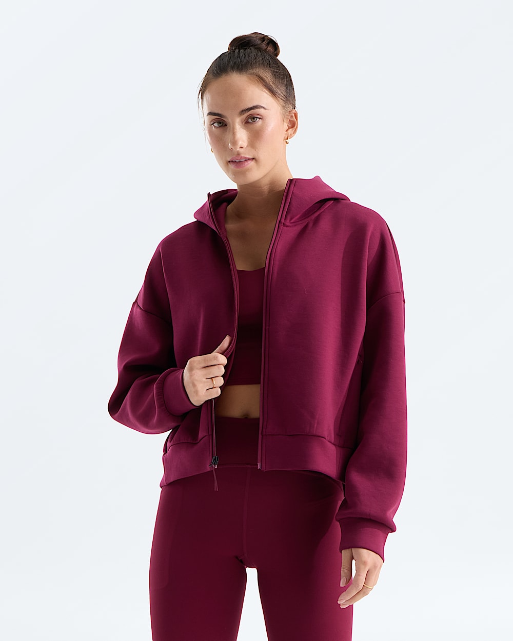 Womens Jaida Full Zip Hooded Jacket TNF HERO