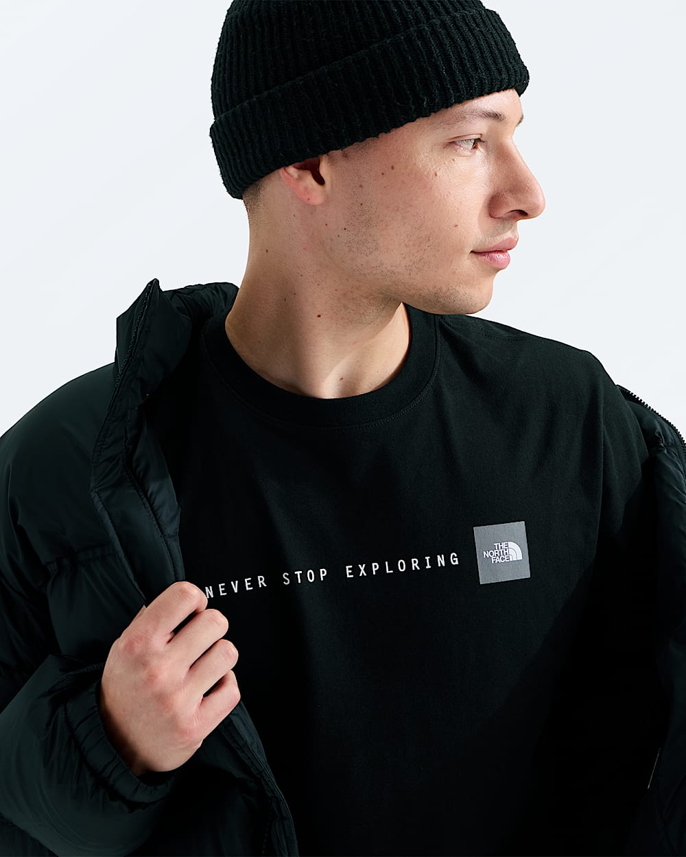 Tshirt NSE standard pour hommes imprim TNF HERO2