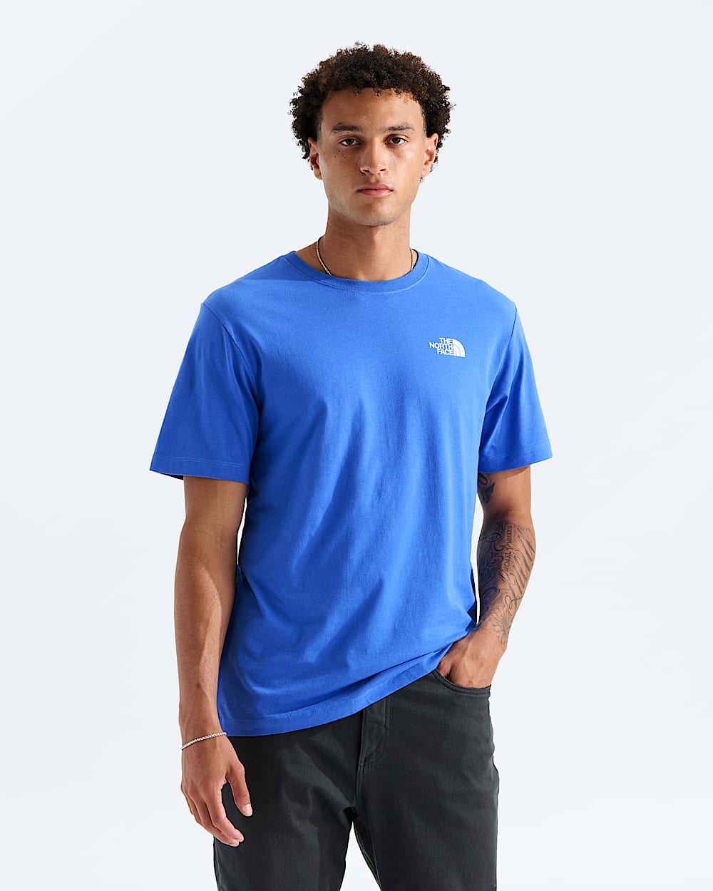Mens Box NSE Celebration Regular ShortSleeve Tee TNF BACK