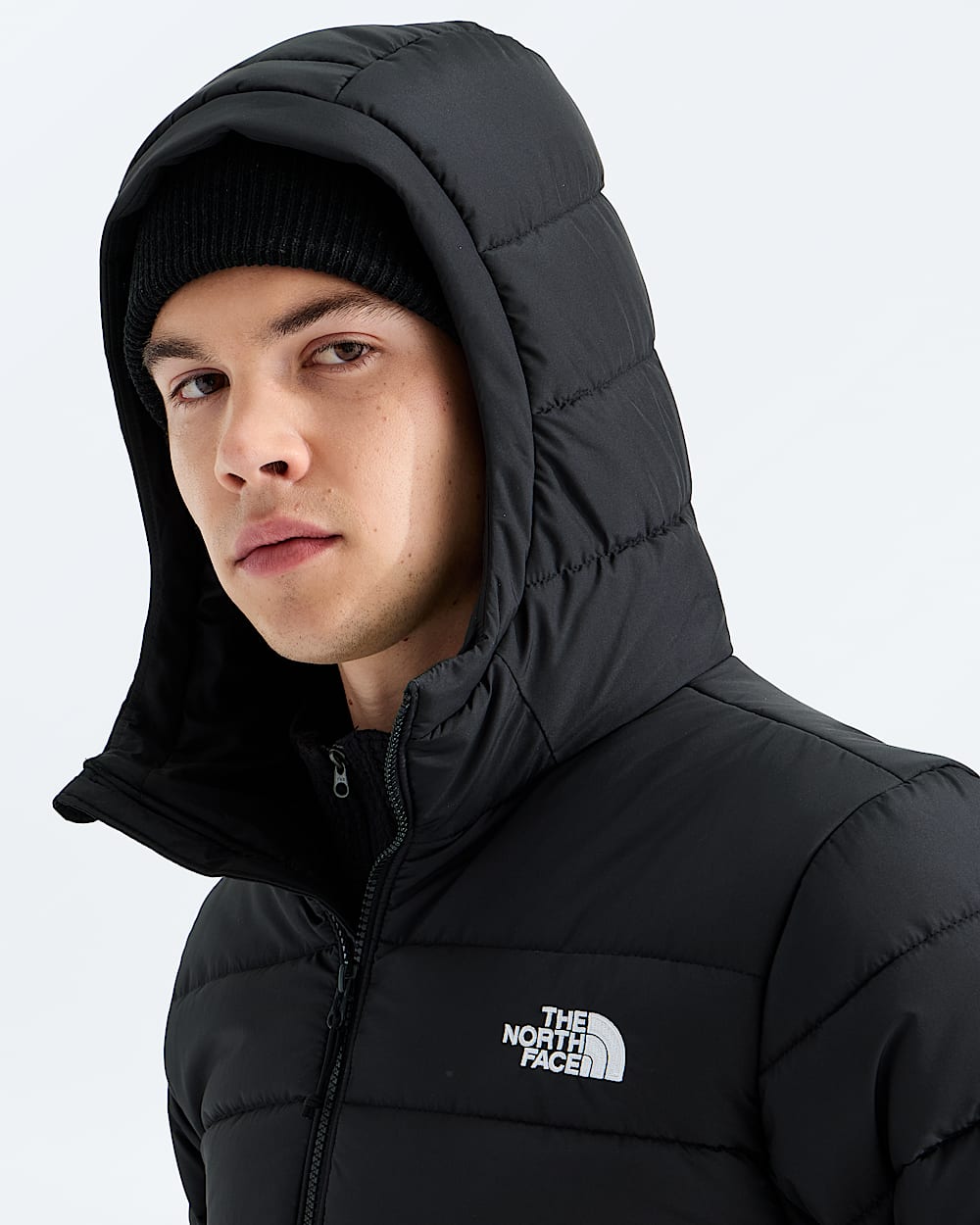 Mens Aconcagua Hooded Jacket TNF MODELHOOD2