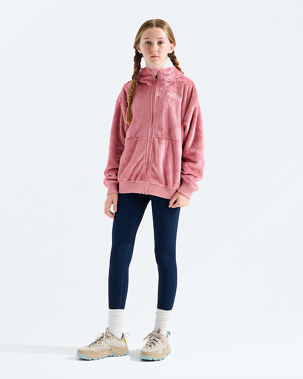 Chandail  capuche Osito avec fermeture clair intgrale pour filles TNF HERO2