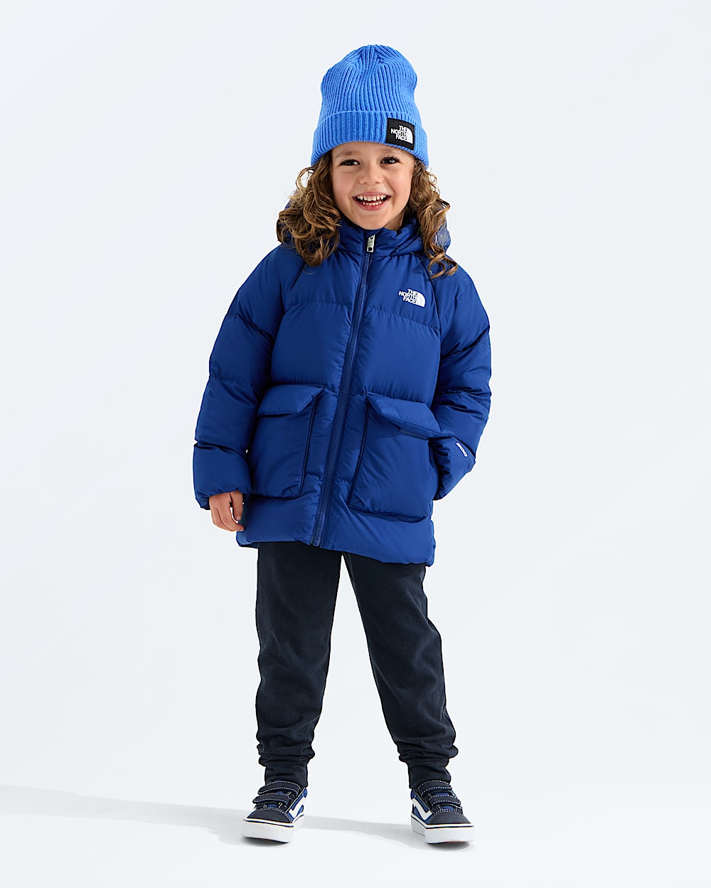 Kids North Down FleeceLined Parka TNF HERO2