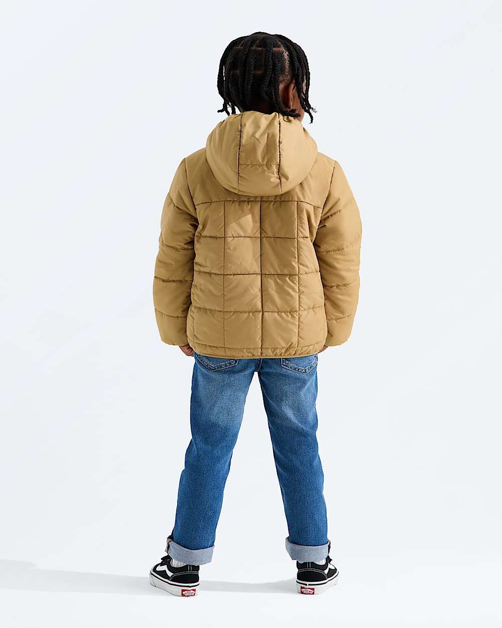 Veste rversible Shasta  fermeture clair pour petits garons TNF BACK