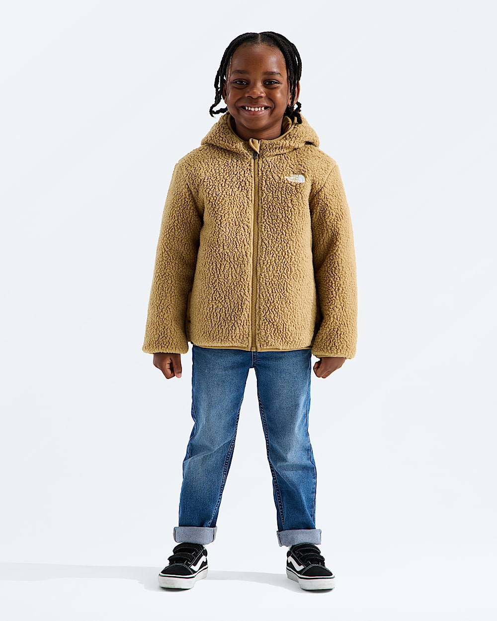 Veste rversible Shasta  fermeture clair pour petits garons TNF HEROREV