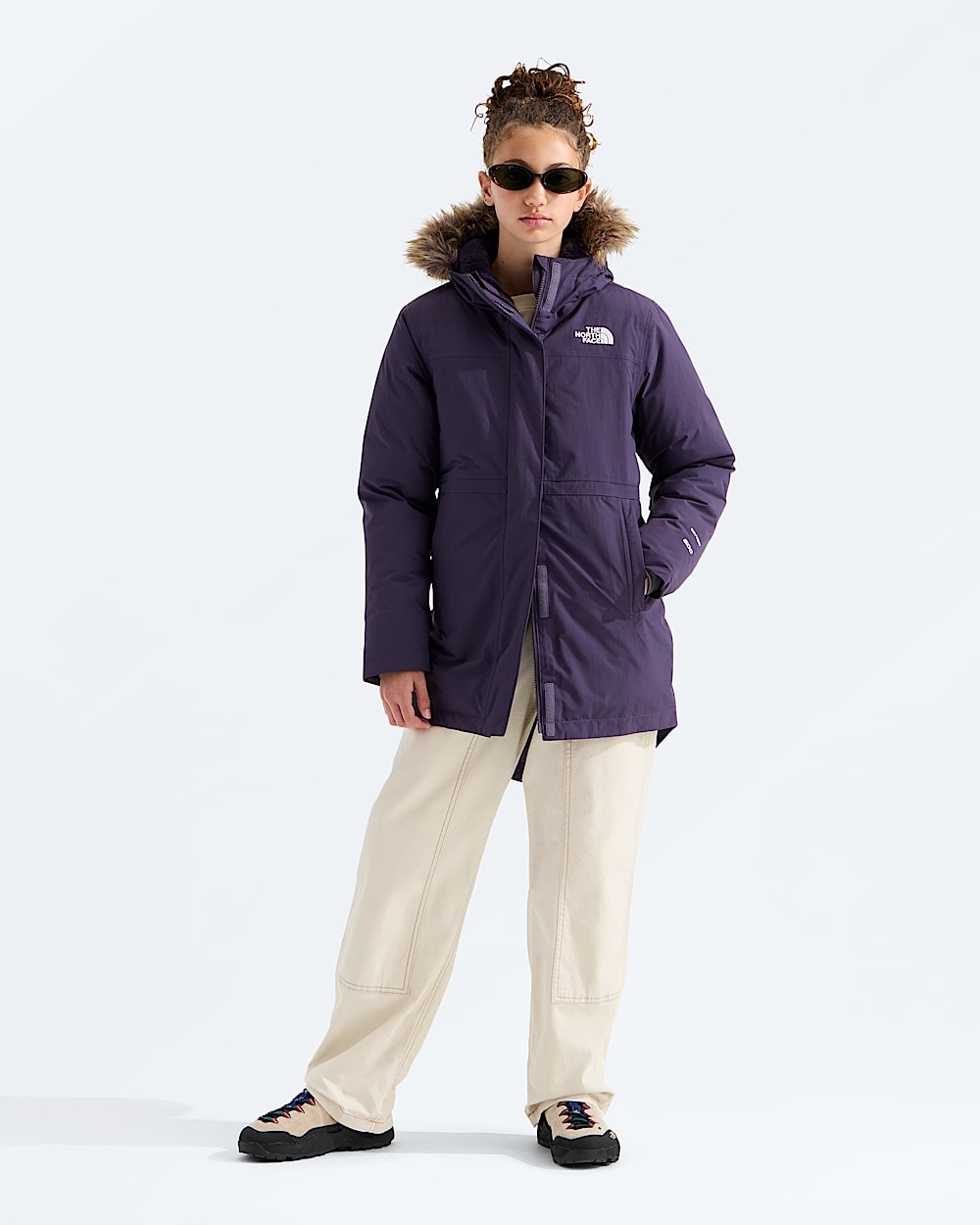 Parka Arctic pour filles TNF HERO2