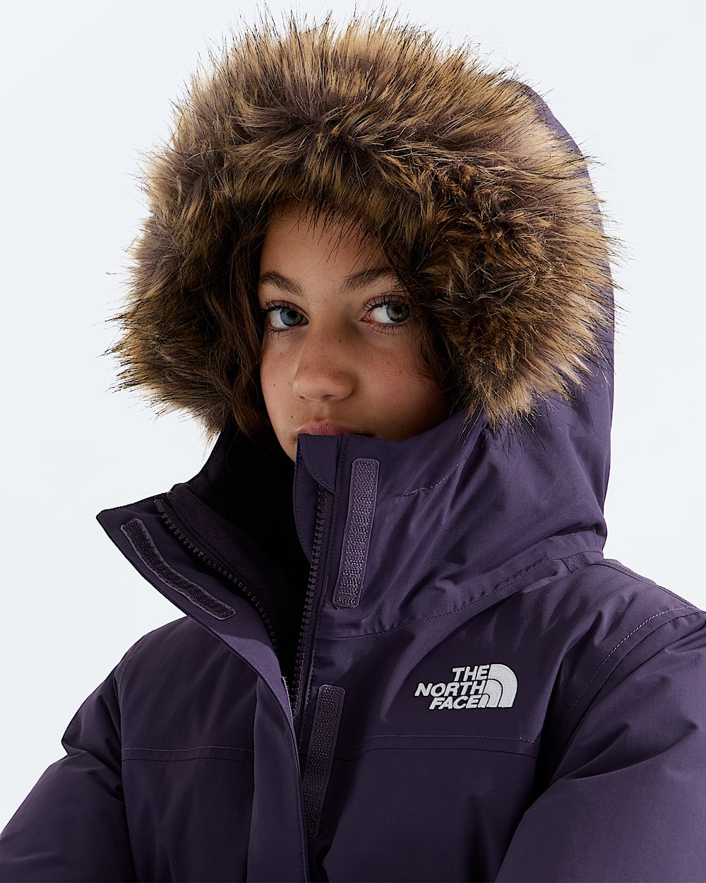 Parka Arctic pour filles TNF MODELHOOD2