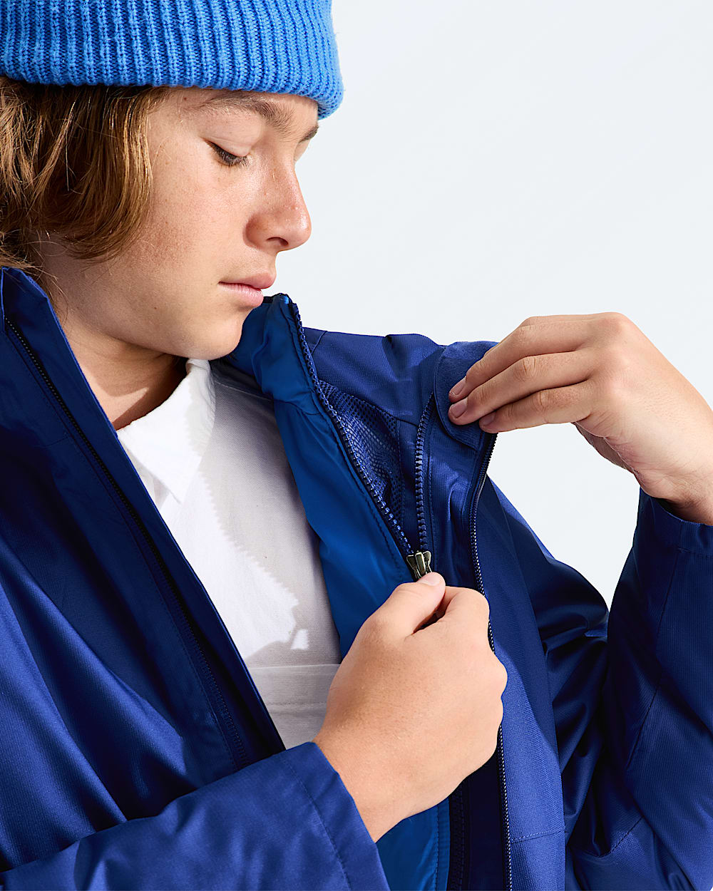 Boys  Girls Perrito 4N1 Hooded Jacket TNF MODELCLOSE3
