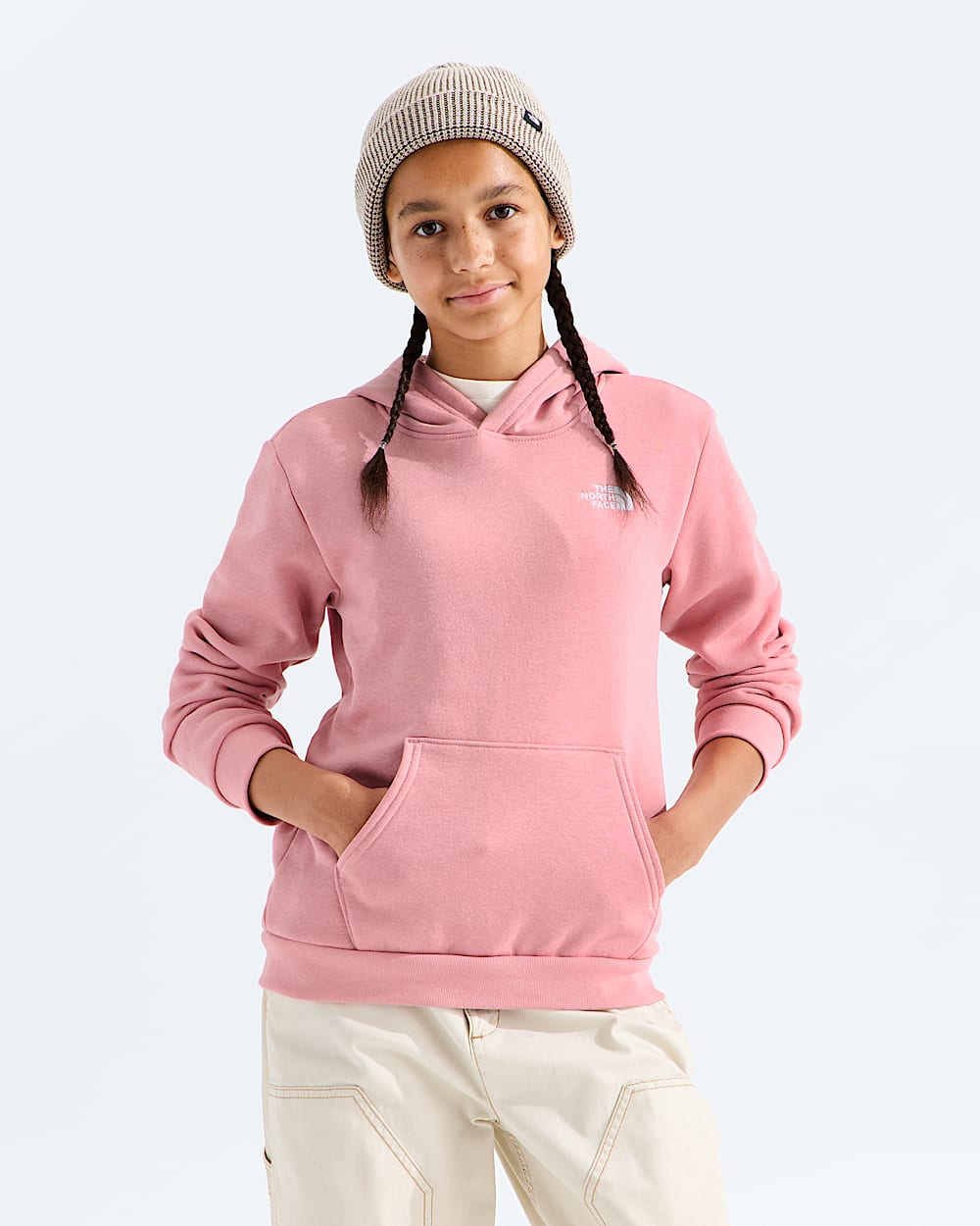 Boys  Girls Evolution Simple Dome Pullover Hoodie TNF HERO2