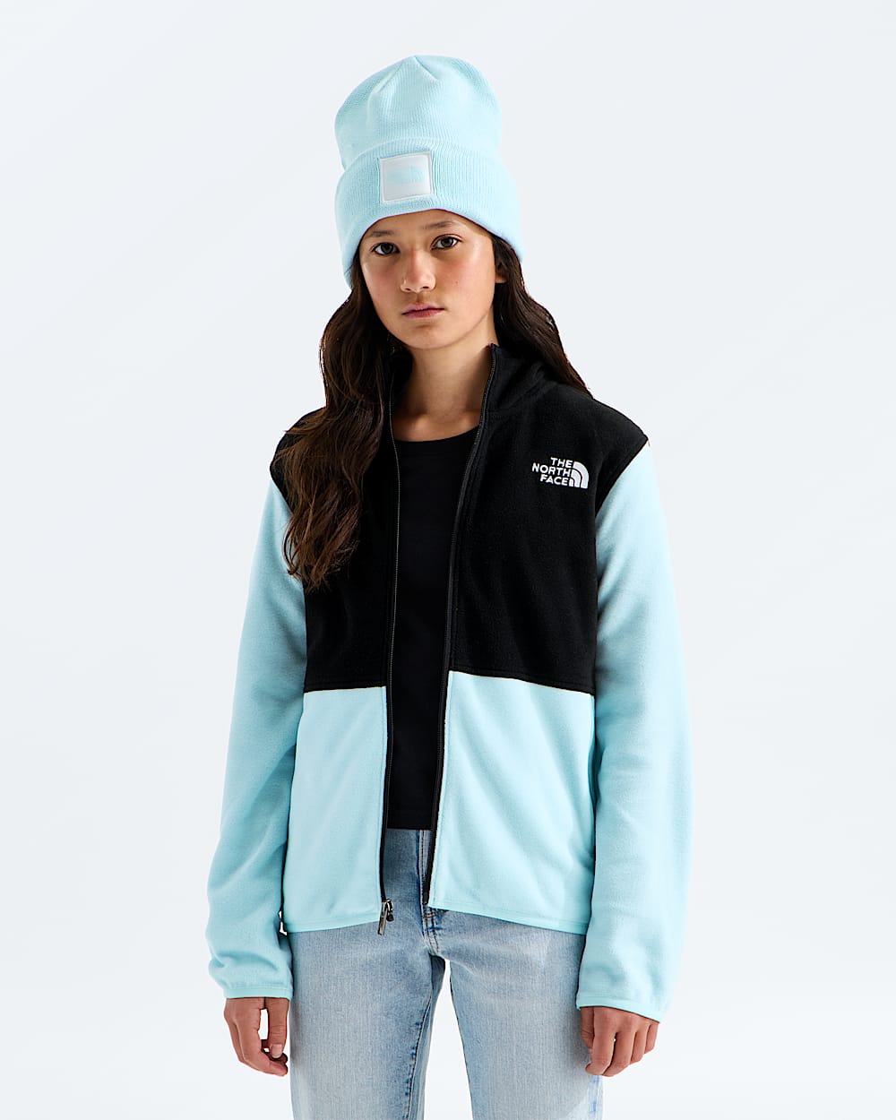 Boys  Girls Glacier FullZip Hoodie TNF HERO2