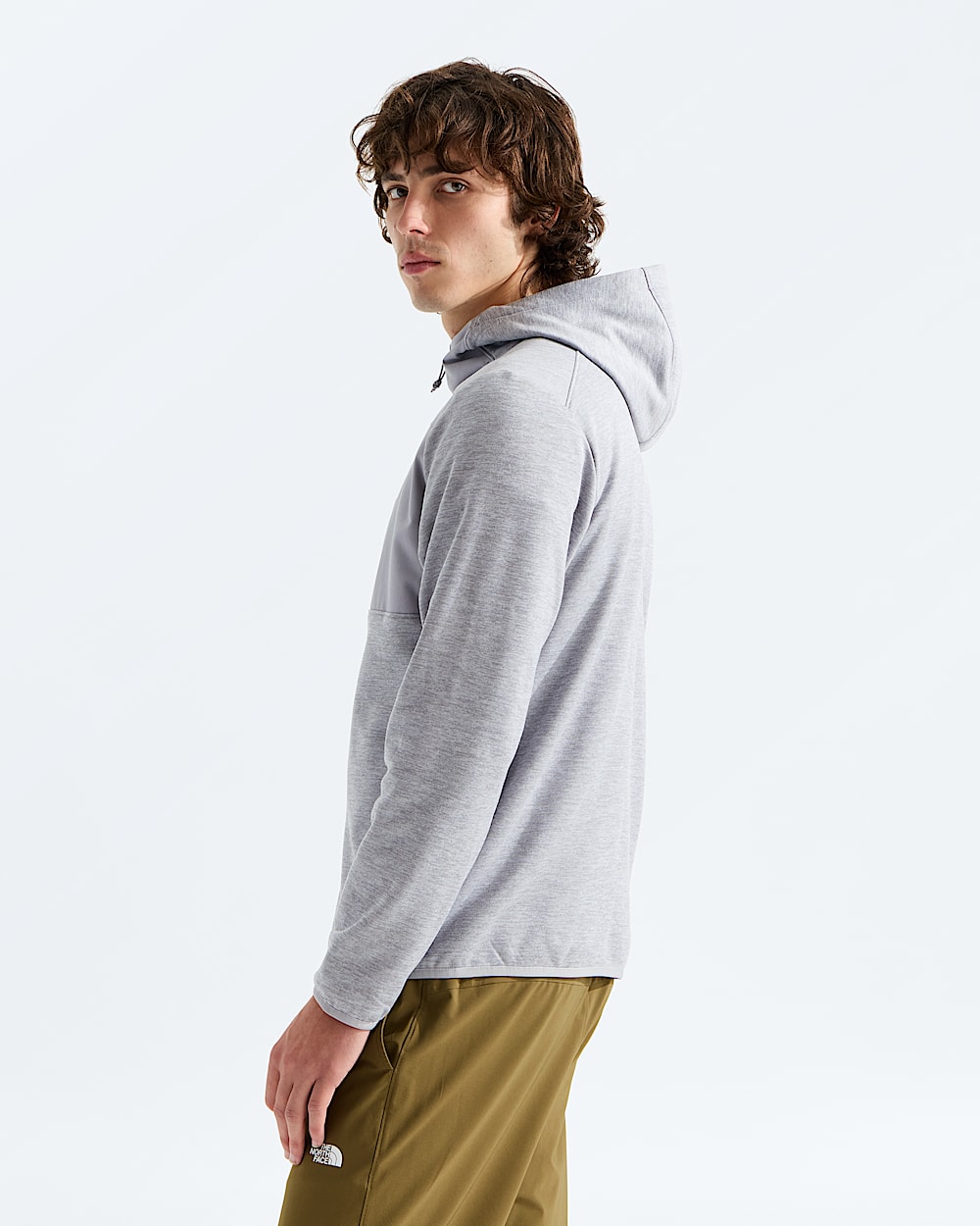 Mens TNF Performance Fleece FullZip Hoodie TNF MODEL34