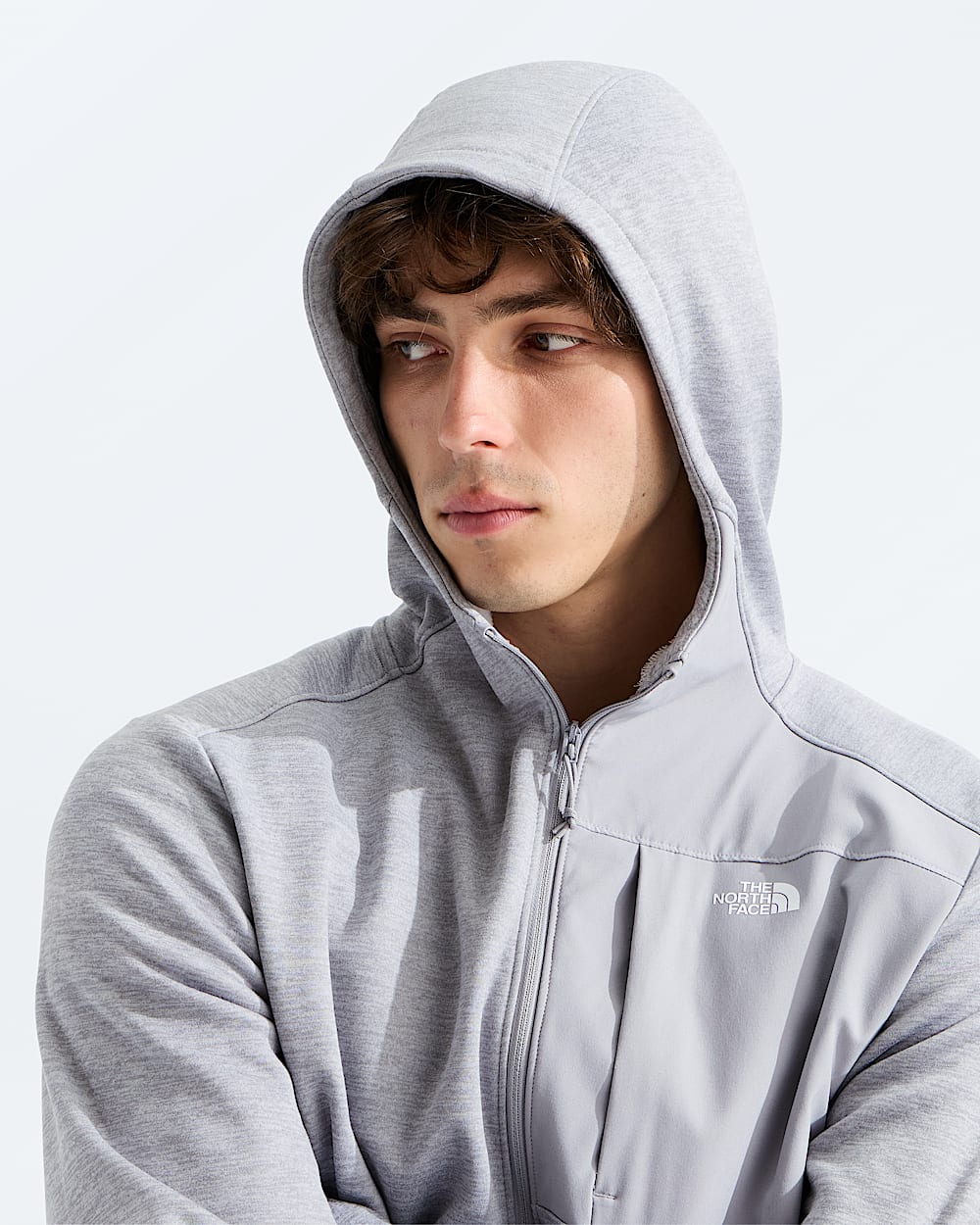 Mens TNF Performance Fleece FullZip Hoodie TNF MODELHOOD2