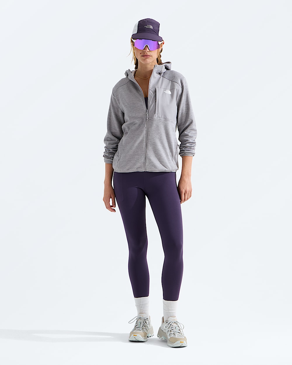 Womens TNF Performance Fleece FullZip Hoodie TNF HERO2