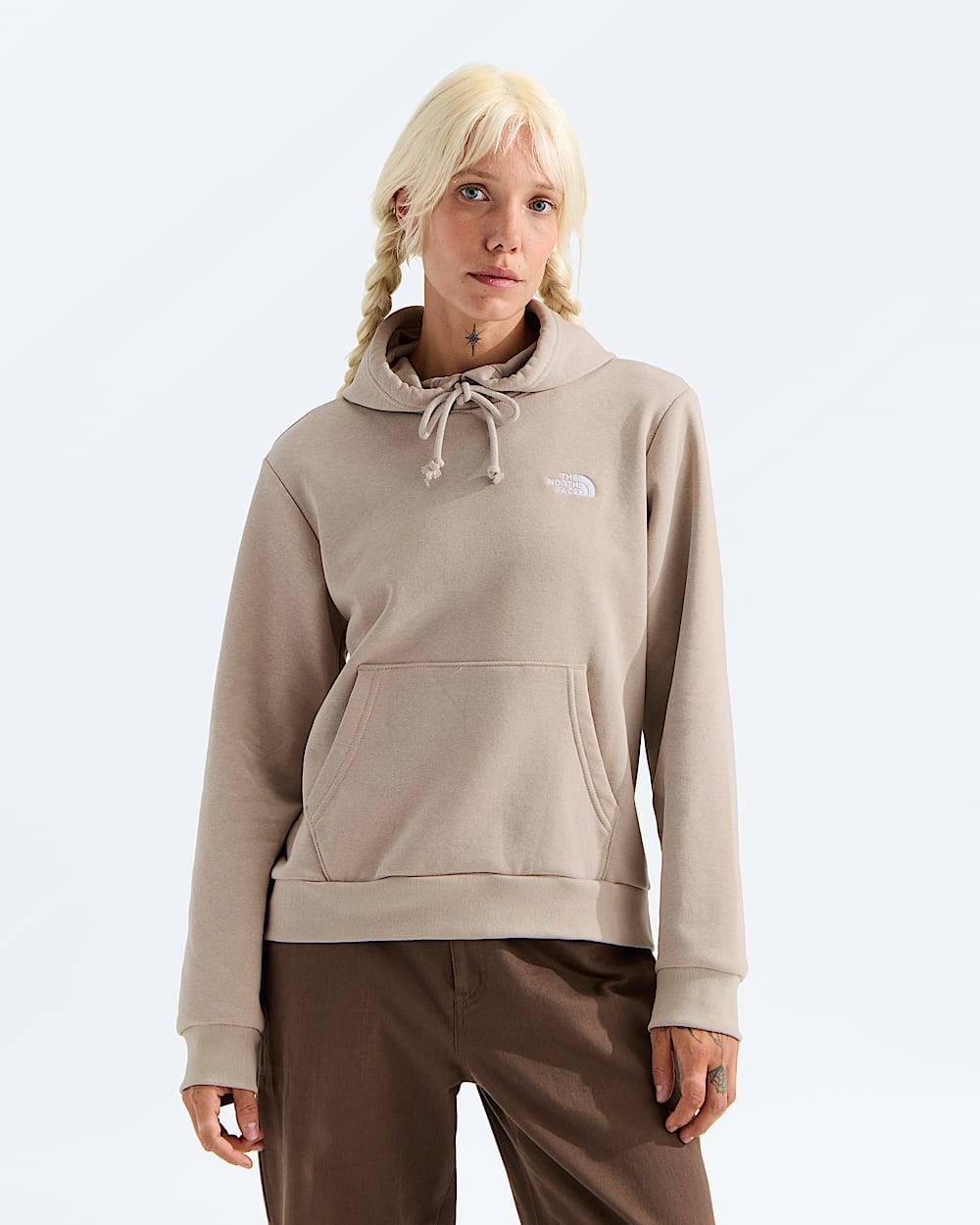 Womens Evolution Simple Dome Regular Hoodie TNF Main