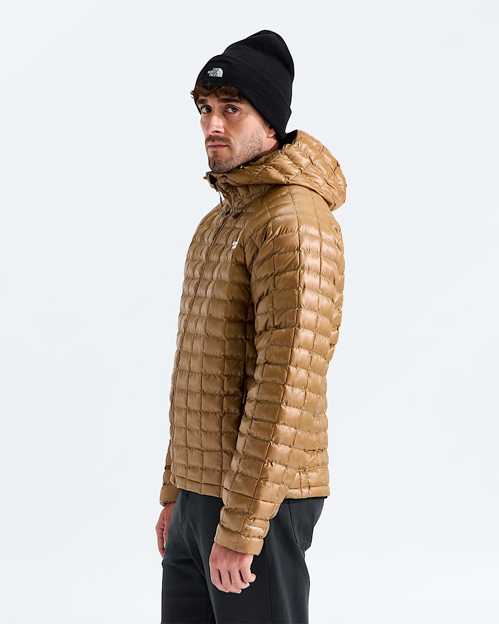 Mens THERMOBALL Hooded Jacket TNF MODEL34