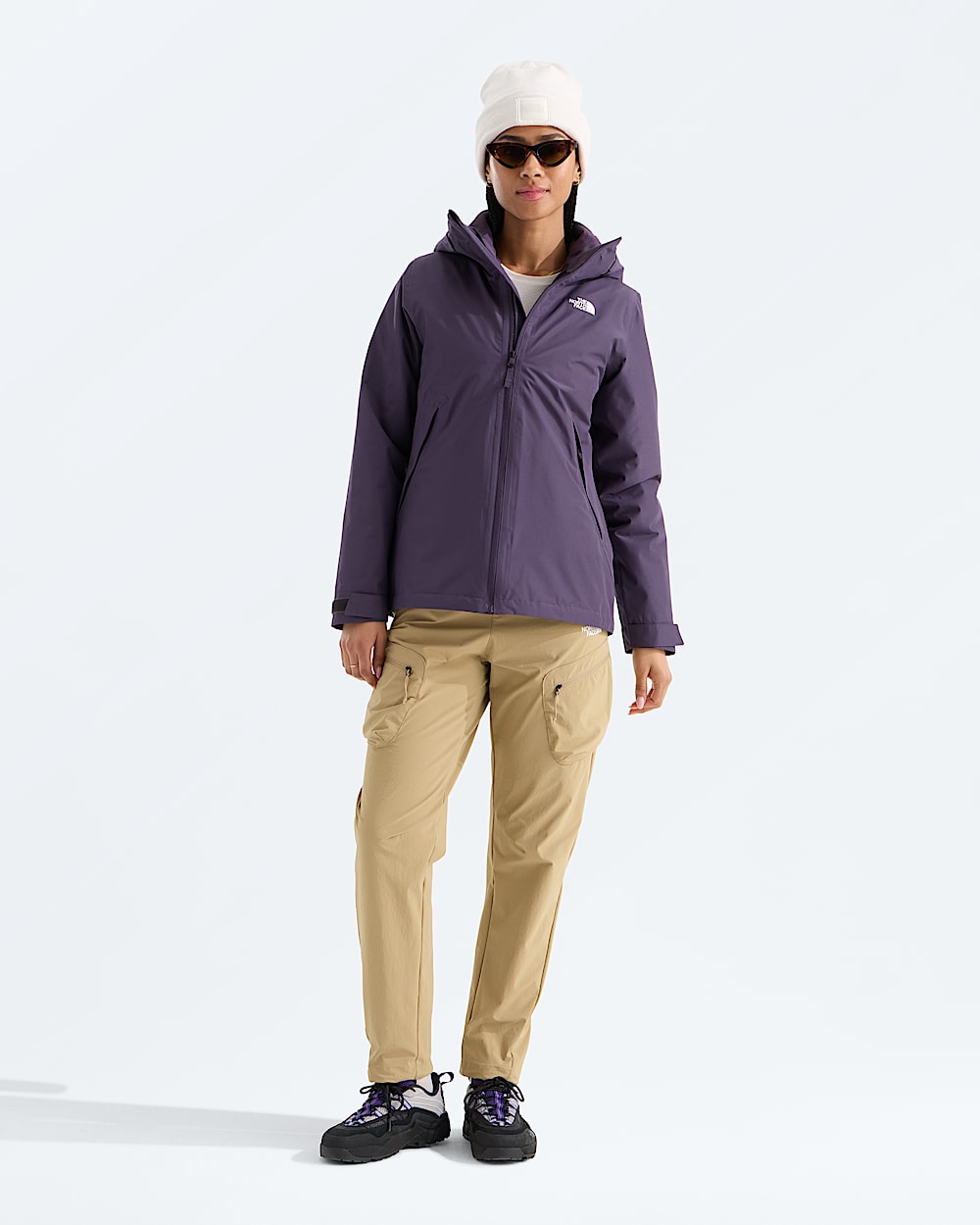 Manteau  capuchon Carto Mono Triclimate pour femmes TNF HERO2