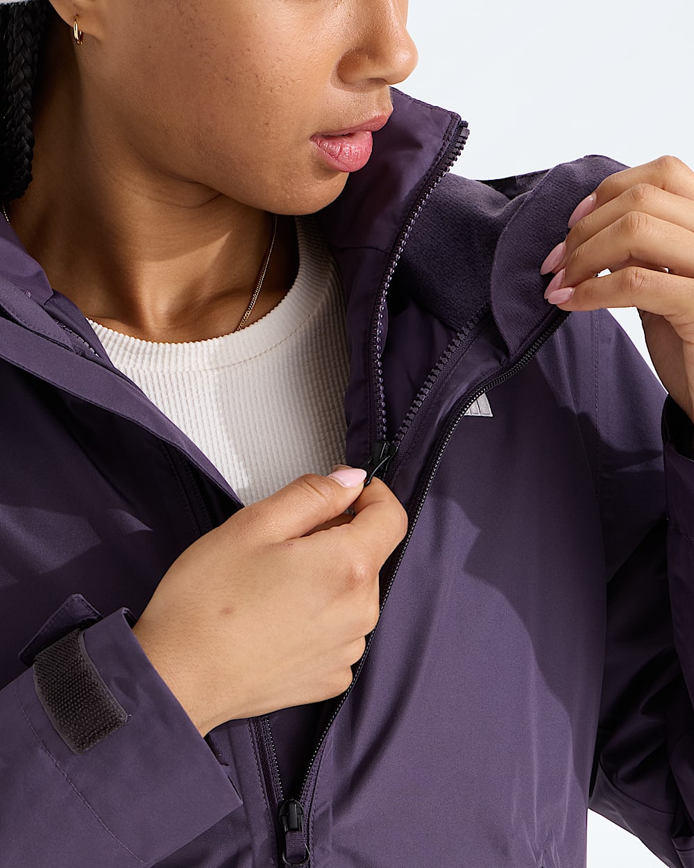 Manteau  capuchon Carto Mono Triclimate pour femmes TNF MODELCLOSE3