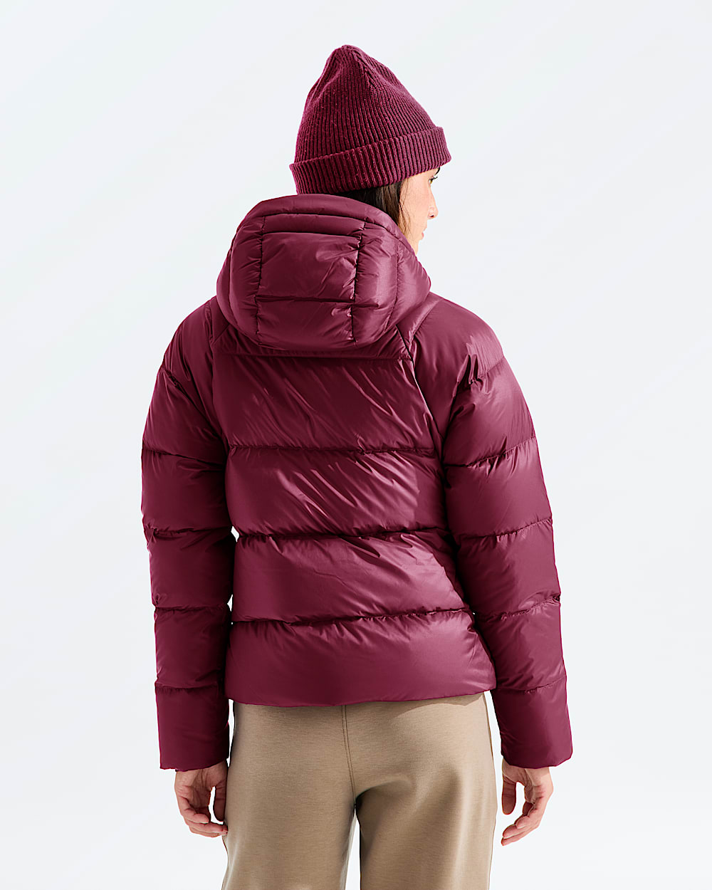 Womens Hydrenalite City Down Hooded Jacket TNF BACK
