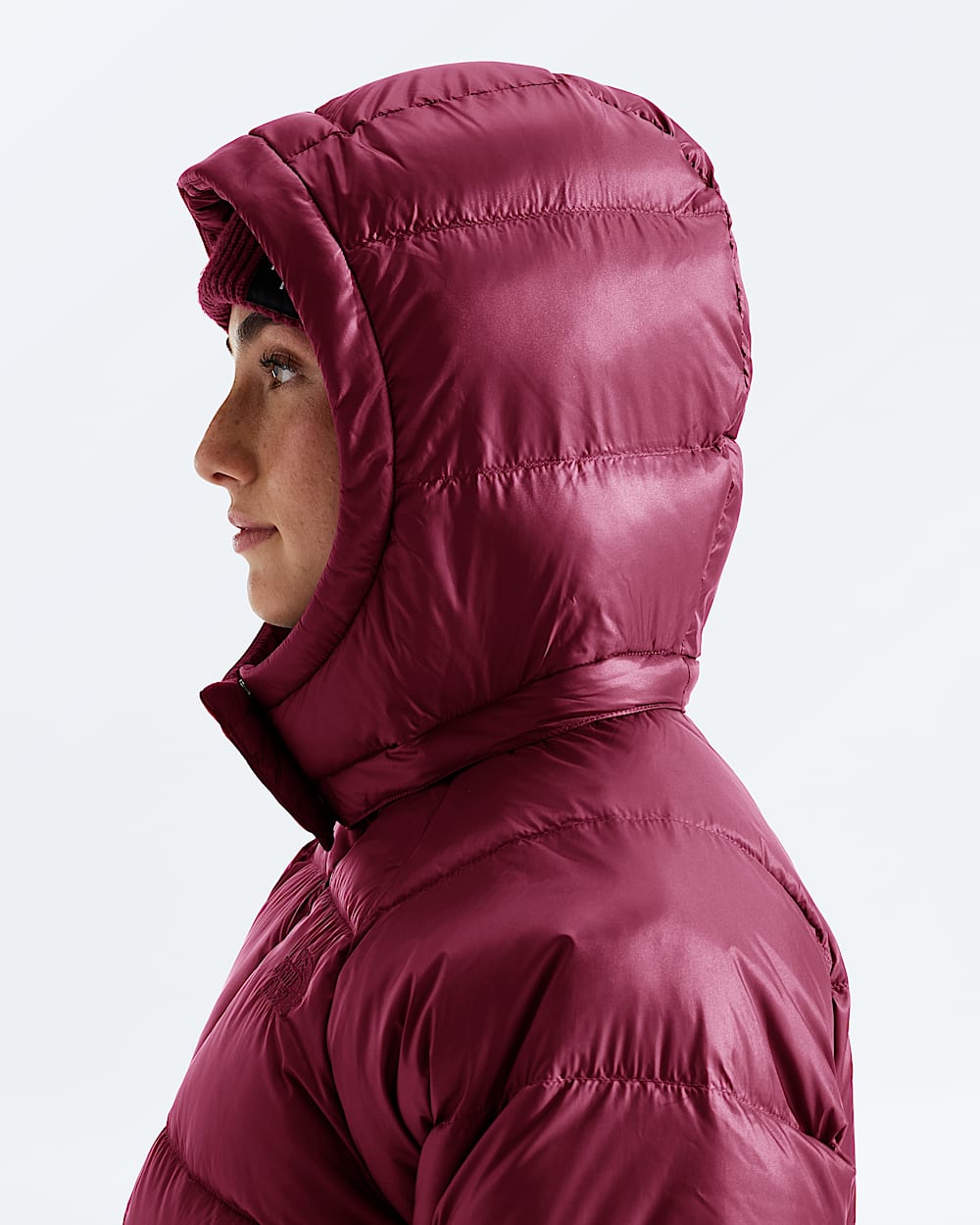 Womens Hydrenalite City Down Hooded Jacket TNF MODELHOOD2