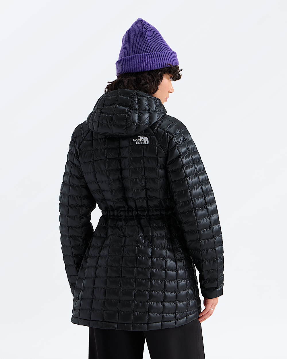 Womens THERMOBALL Hooded Parka TNF BACK
