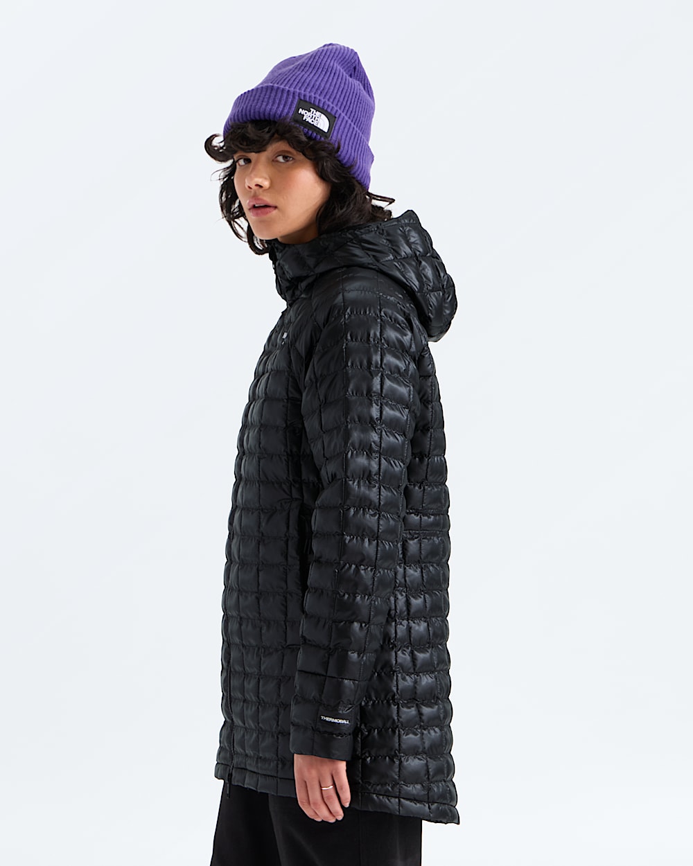 Womens THERMOBALL Hooded Parka TNF MODEL34
