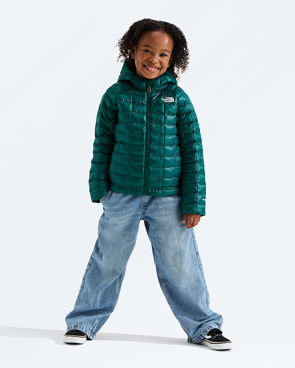 Kids THERMOBALL Hooded Jacket TNF HERO3