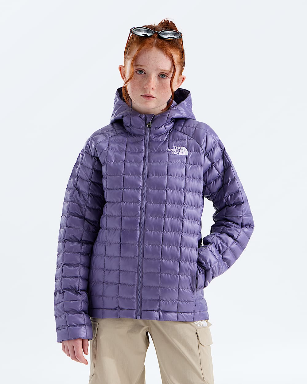 Boys  Girls THERMOBALL Hooded Jacket TNF HERO2