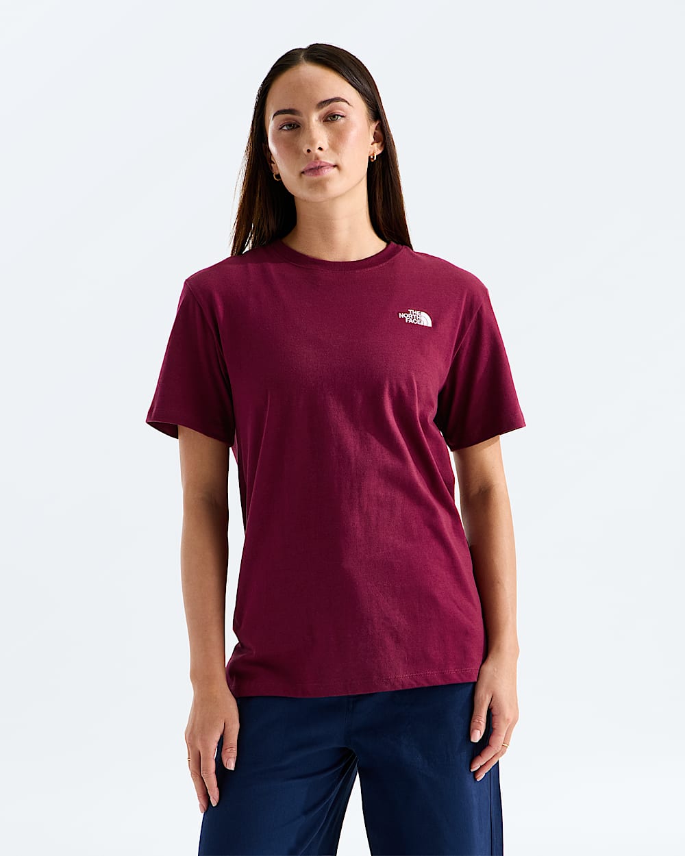 Womens Evolution Simple Dome Relaxed ShortSleeve Tee TNF Main