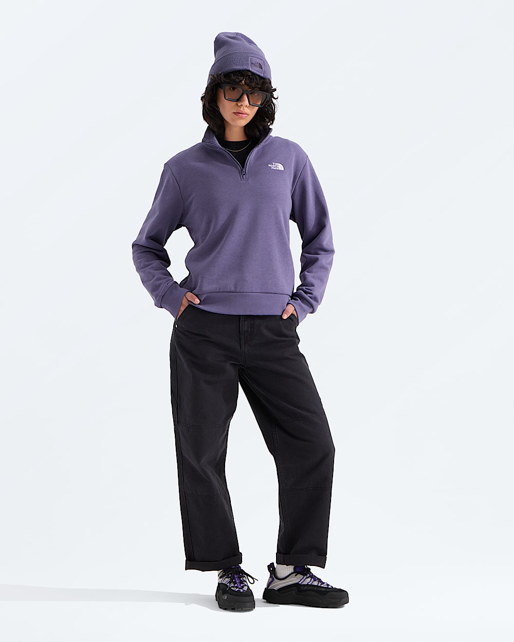 Womens Evolution Simple Dome Regular Zip TNF HERO2