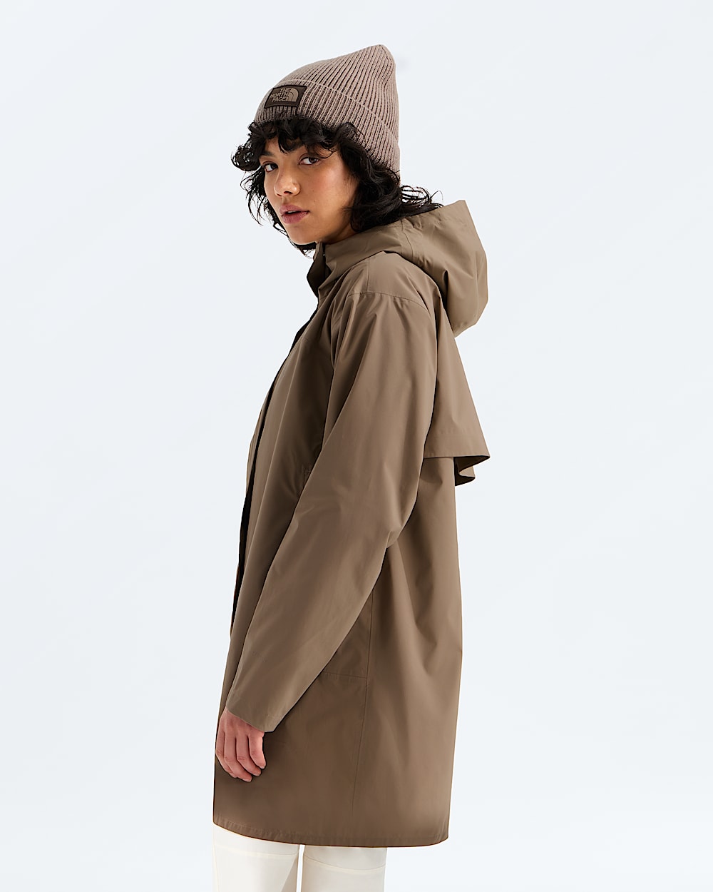 Womens Voyage Rain 3L Hooded Parka TNF MODEL34