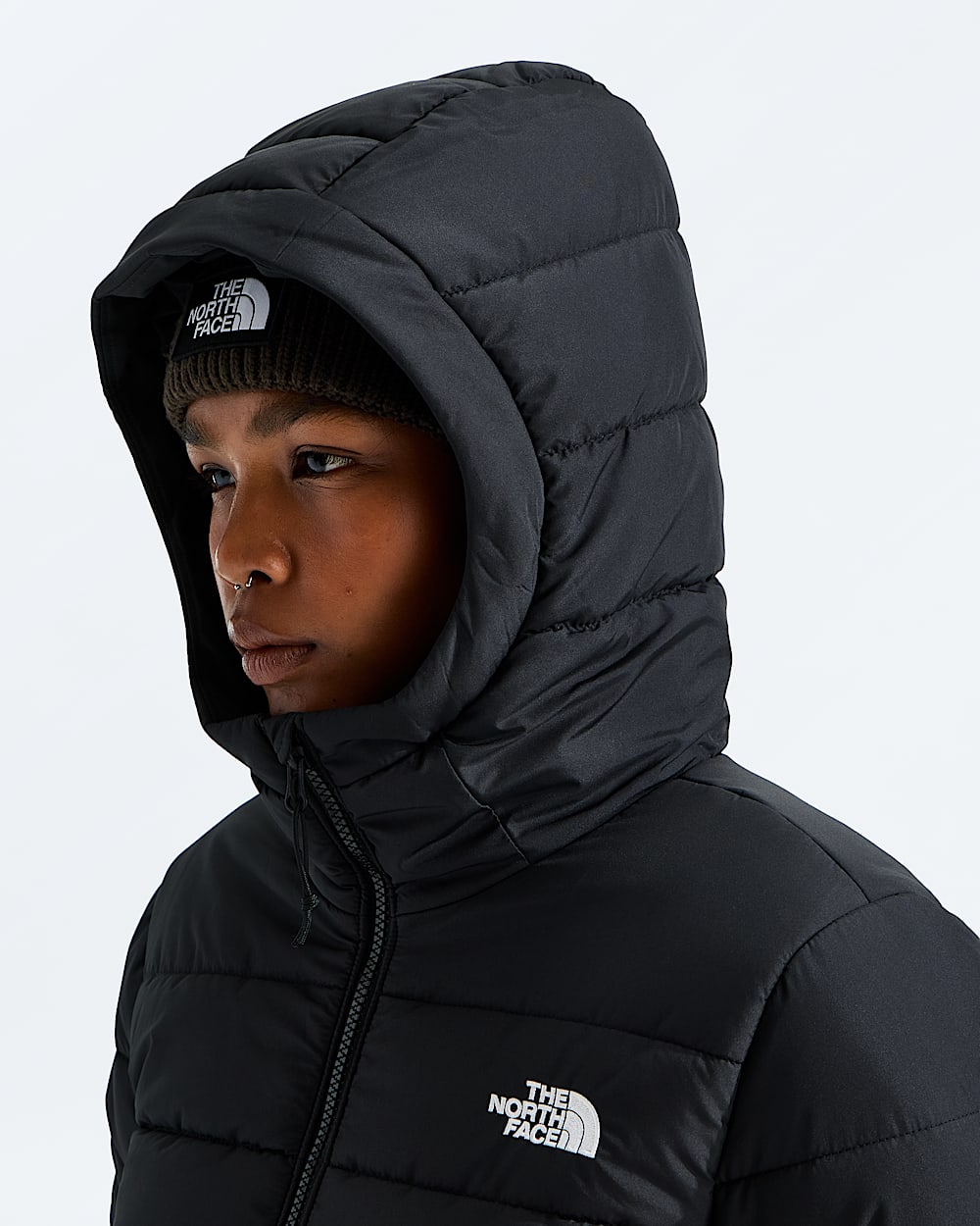 Womens Aconcagua Hooded Parka TNF MODELHOOD2