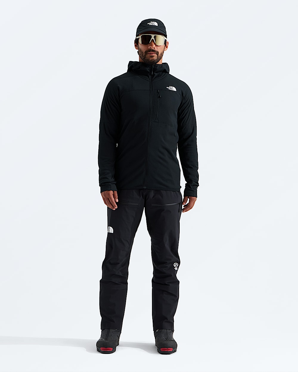 Mens Summit FUTUREFLEECE Full Zip Hoodie TNF HERO2