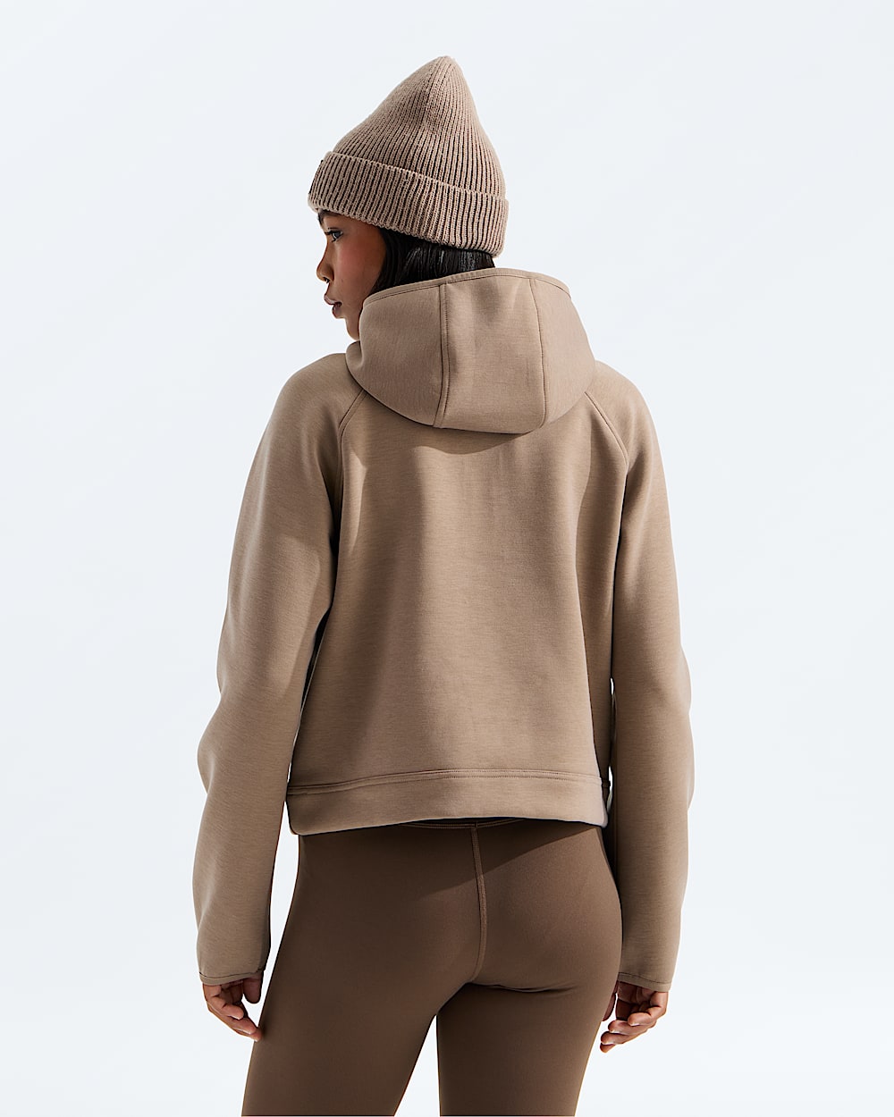 Womens Jaida Zip Hoodie TNF BACK