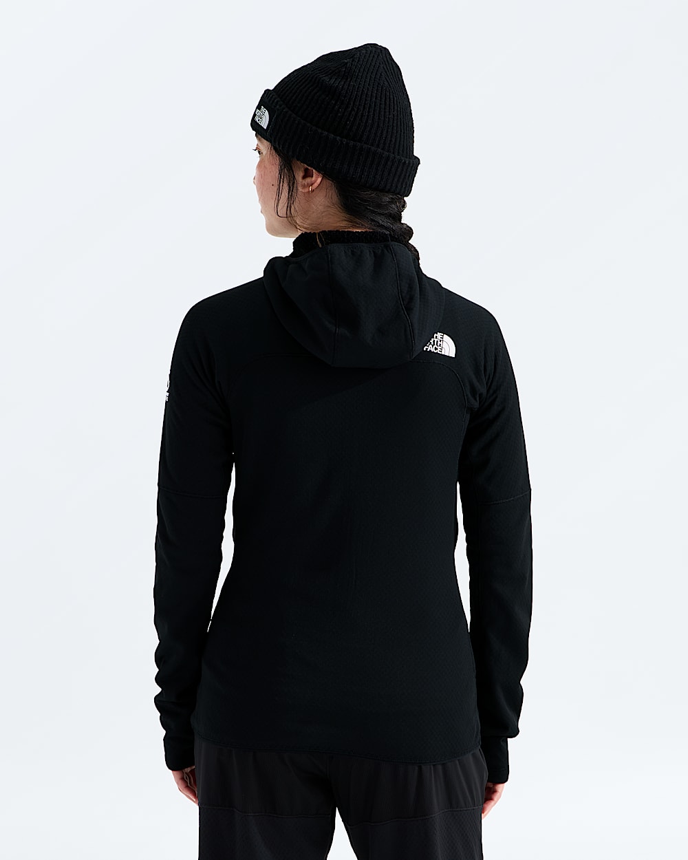 Womens Summit FUTUREFLEECE Full Zip Hoodie TNF BACK