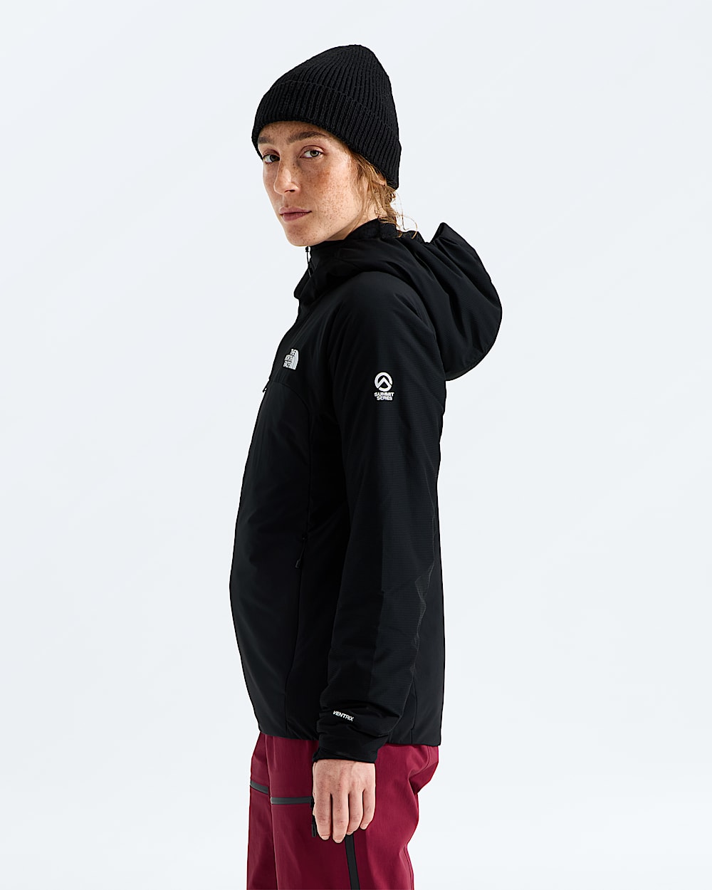 Womens Summit Series Casaval Hoodie TNF MODEL34